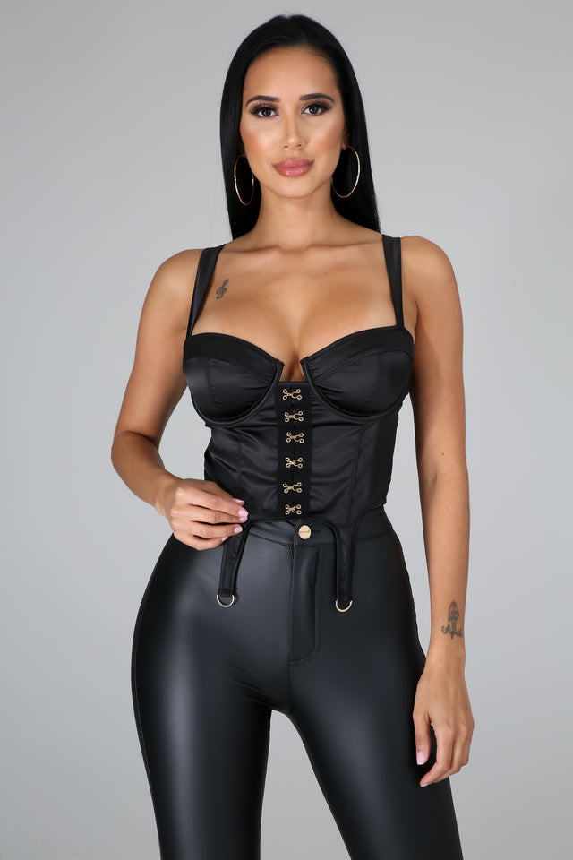 Moulin Cropped Bustier Top